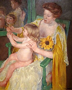 Mother and Child by Mary Cassatt